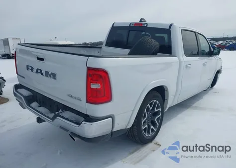 2026 Ram 1500 Laramie 4X4 5'7 Box from USA, damaged, VIN 1C6SRFJP0TN255050